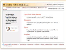 Tablet Screenshot of jsblume.org